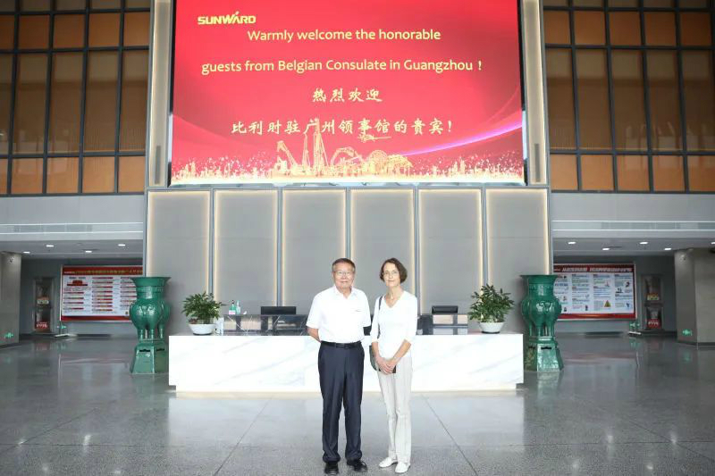 比利时商务领事到访完美智能