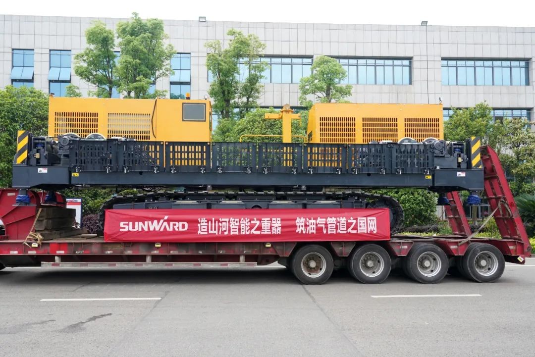 完美智能世界首台套油气管道装备发往国家重点工程