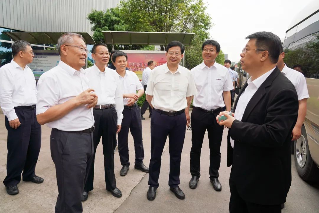 北京朝阳区党政代表团考察完美智能