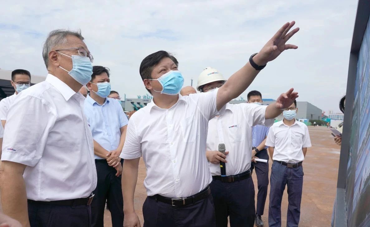 长沙县委书记付旭明调研完美智能